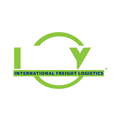International Freight Logistics, logo para fondo oscuro